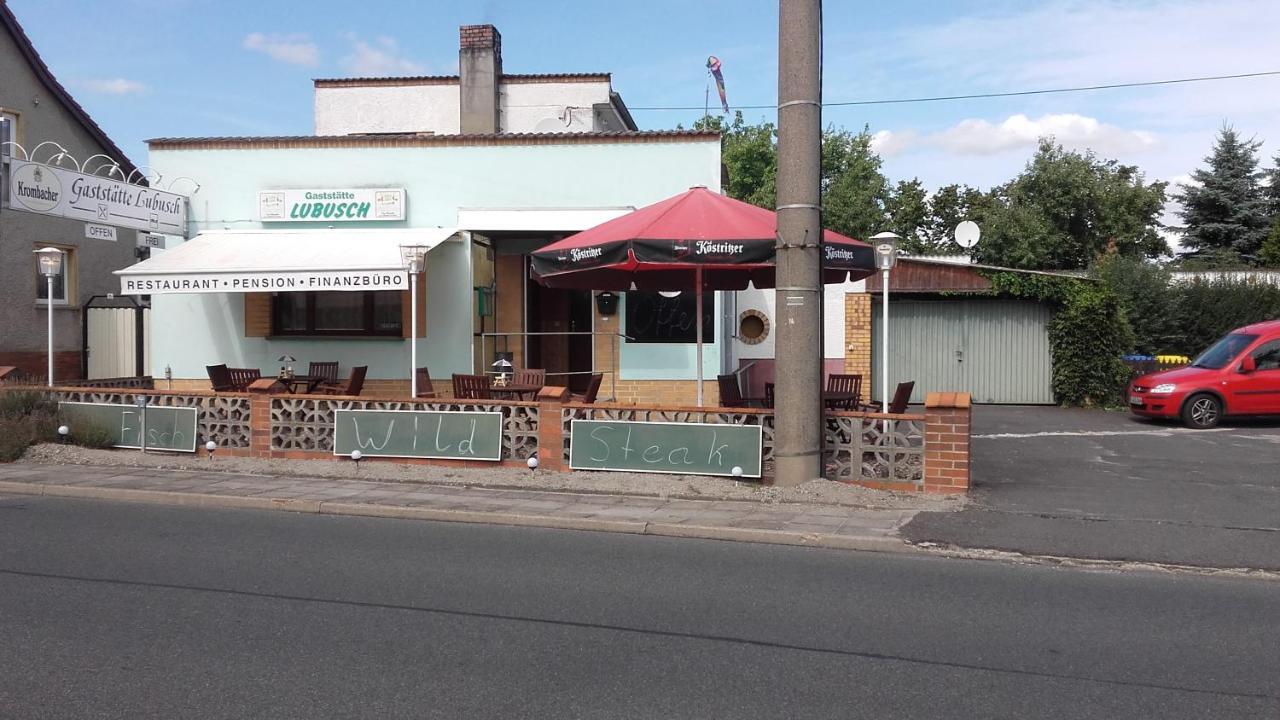 Restaurant Pension Lubusch Gahro 외부 사진